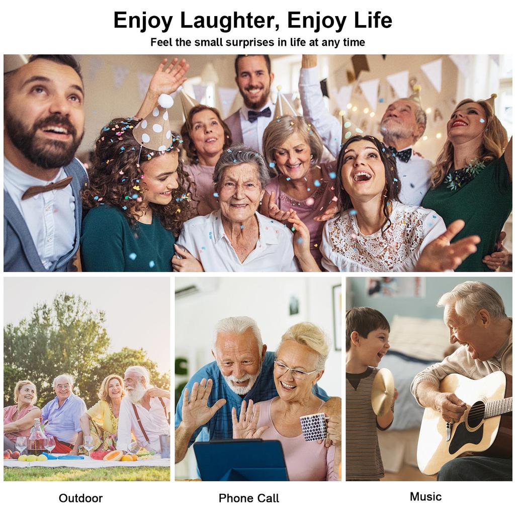 Невидимый цифровой слуховой аппарат для глухоты, перезаряжаемые слуховые аппараты для пожилых людей, усилитель звука с шумоподавлением audifonos