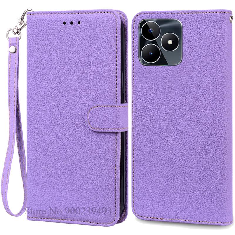 For Realme C53 Case Wallet Flip Cover Leather Case for OPPO Realme C53 C 53 Pu Leather Phone Bags RealmeC53 Cover Fundas Coque