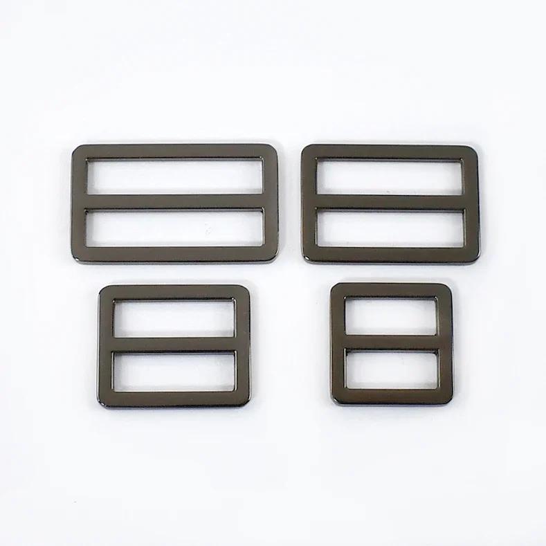 Meetee 20 шт. 20-50 мм 16 цветов Металлическая пряжка Регулировочные пряжки для стропы Ползунок для ремня сумки Кольцо Застежка DIY Кожаная фурнитура Аксессуары