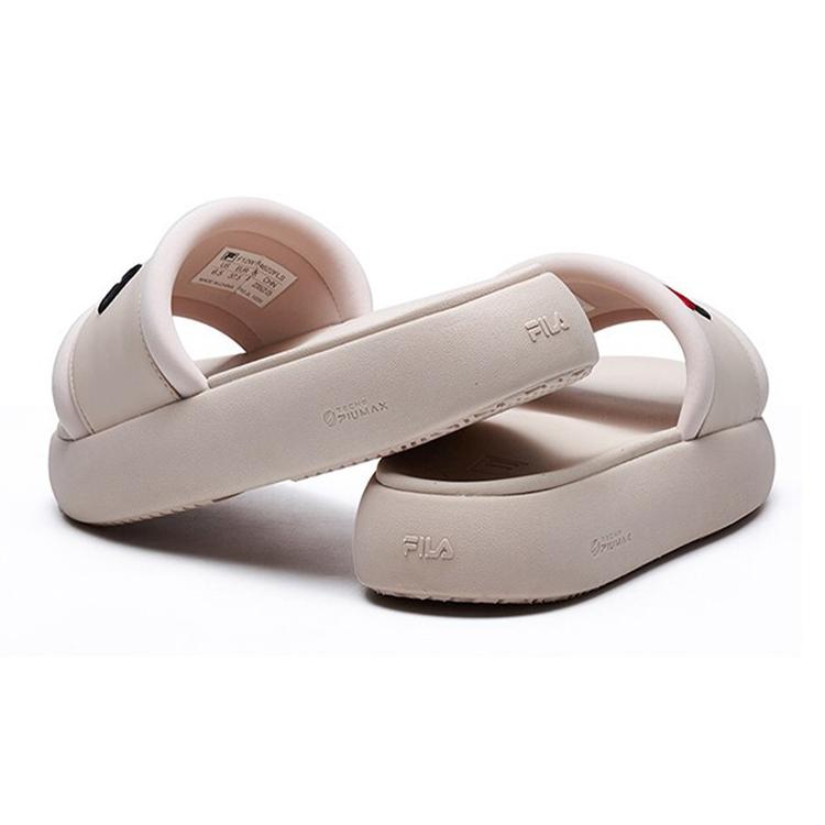 New FILA DONUT Slide Slippers Women's Nude F12W124622FLS