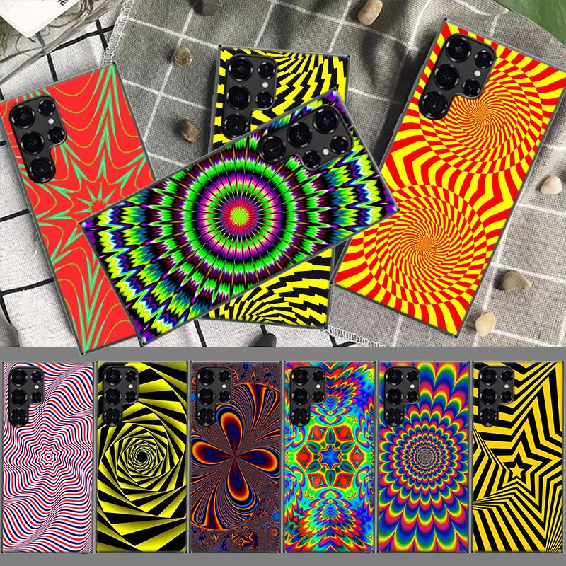Chaotic Hypnosis Cases Phone Case for Samsung Galaxy S26 Ultra S25 Edge S24 S23 FE S21 Plus S20 S22 S10 Cover TPU Capa Shell Sho