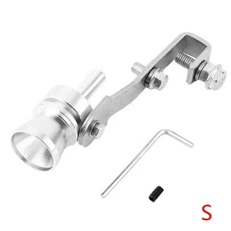 5 цветов Глушители выхлопных труб автомобиля Модифицированный глушитель выхлопной трубы мотоцикла Звуковой сигнал Модифицированный турбо свисток Хвостовой свисток Глушители