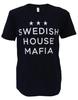 Футболка с принтом музыкального концерта SWEDISH HOUSE MAFIA