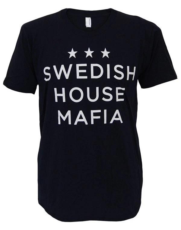 Футболка с принтом музыкального концерта SWEDISH HOUSE MAFIA