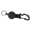 Heavy Duty Retractable Keychain with Sturdy Carabiner for Outdoor Adventures