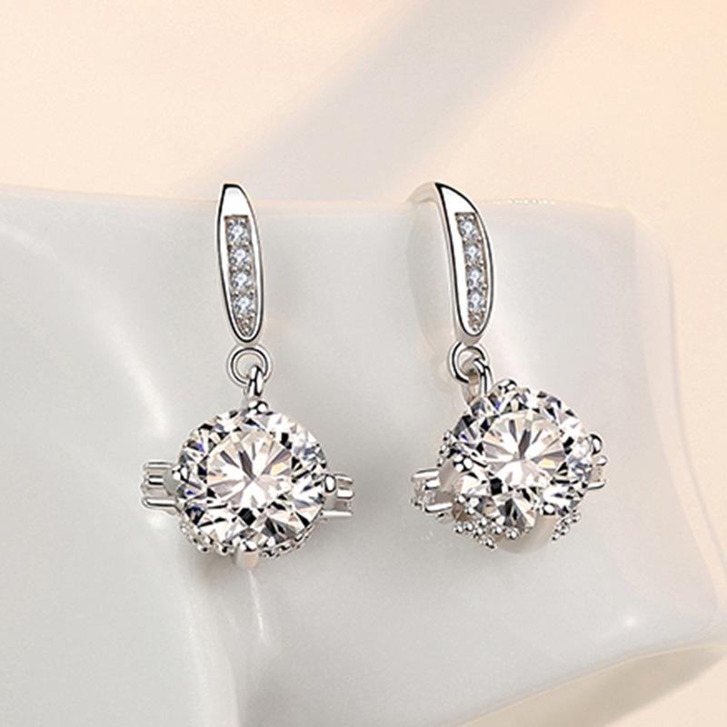 Серьги-капли Lindon из медного сплава с цирконом, серьги-капли для женщин, подарки на свадьбу