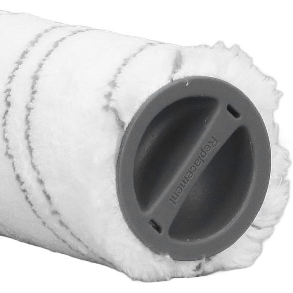 Сменный щеточный валик, Микрофибра Эффективный Моющийся Валик для очистки твердых полов Низкий уровень шума для Karcher FC3 FC3D FC5 FC5D FC7