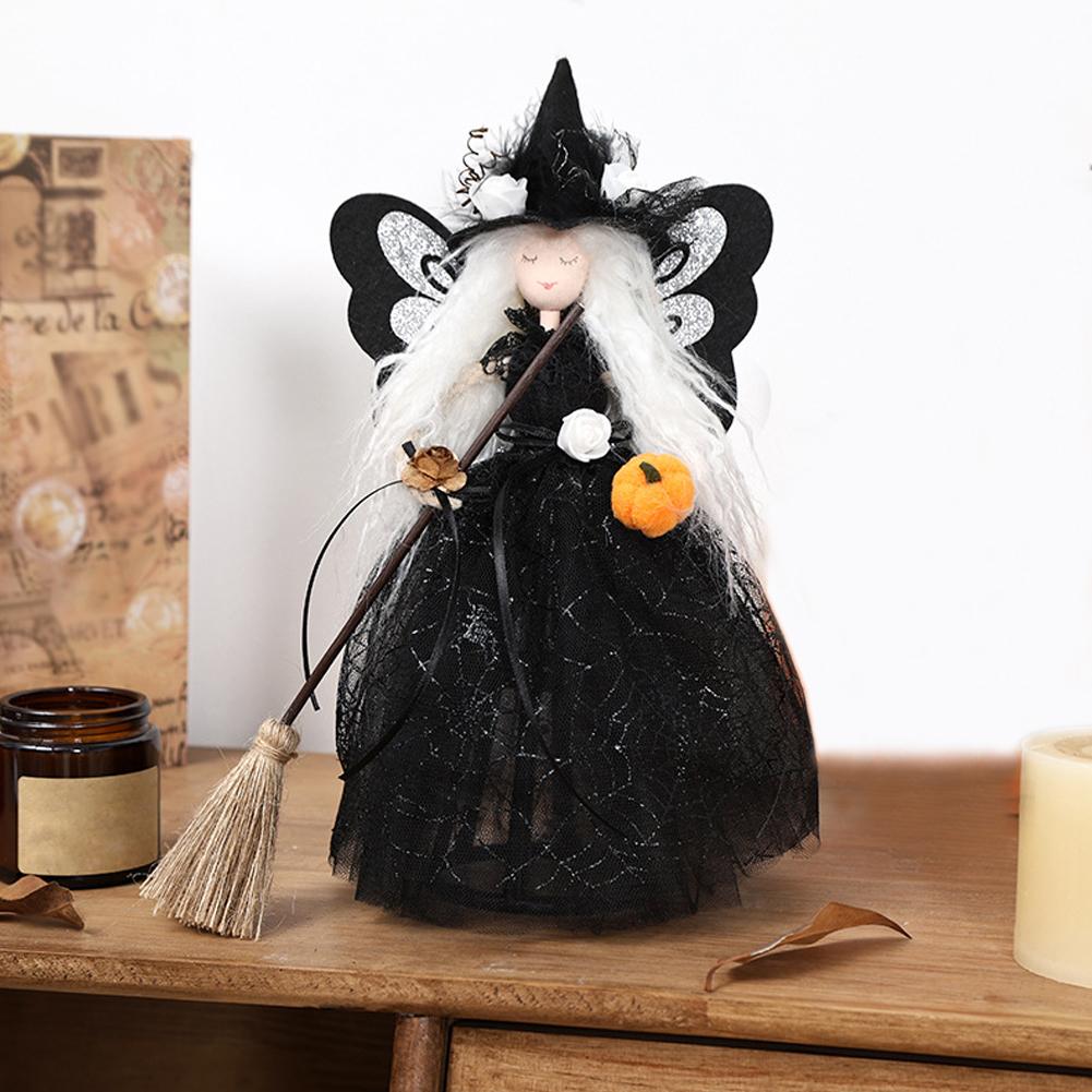 Halloween Cute Mysterious Witch Doll Decorations Handmade Witch Home Party Meaningful Decoration Gift Manufacture Holiday B C6Q1