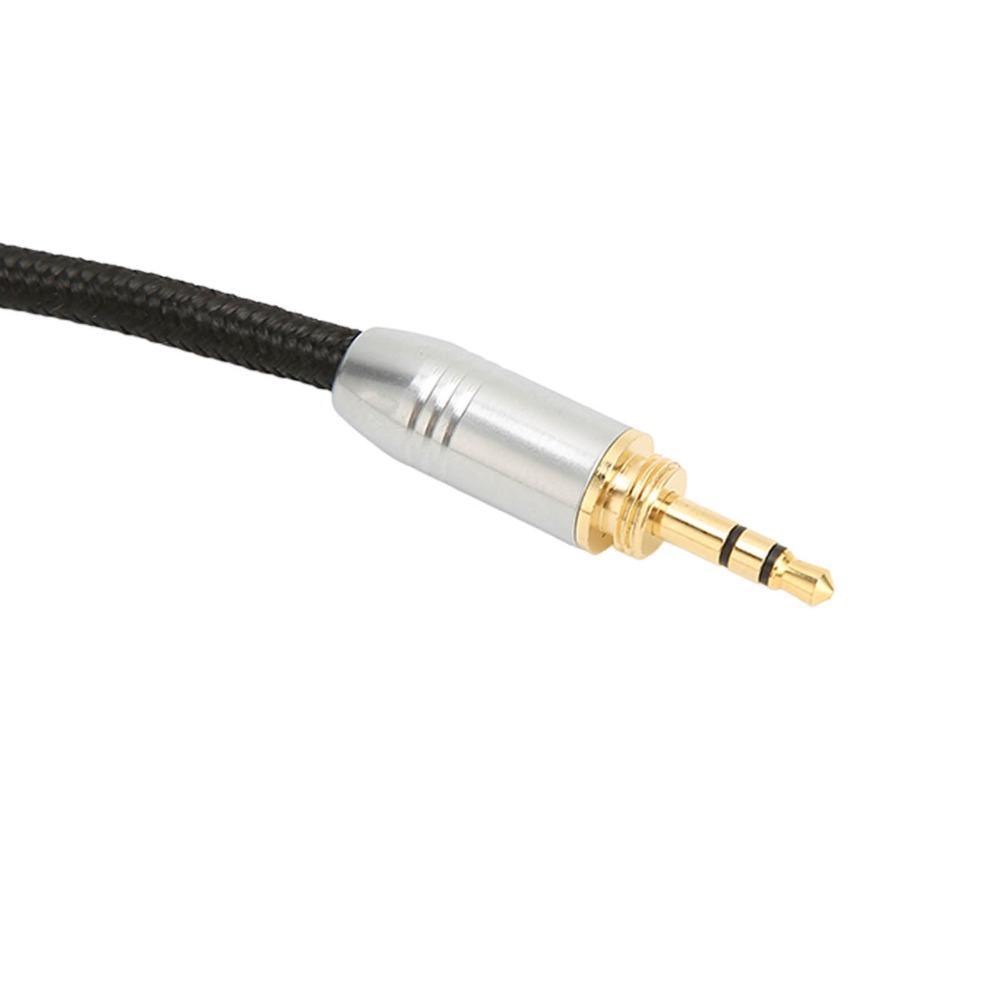 Gold Plated 3.5mm Male to Mini XLR 3pin Cable 3.5mm to Mini XLR Adapter  Camera Audio