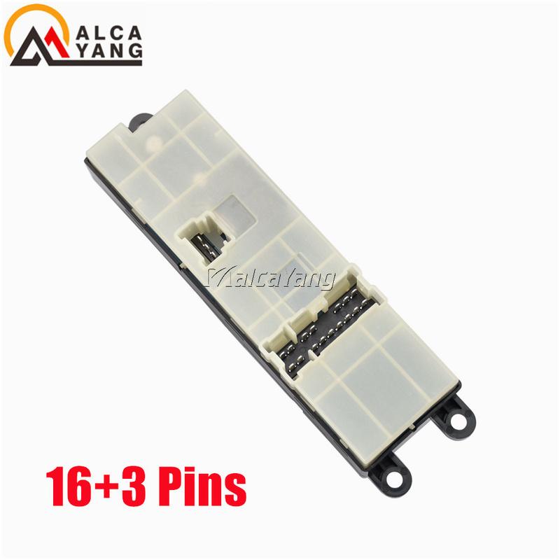 Главный выключатель стеклоподъемника с правым рулем для Nissan Patrol GU Y61 1997‑2017 X-Trail T30 INFINITI Stagea Almera Skyline