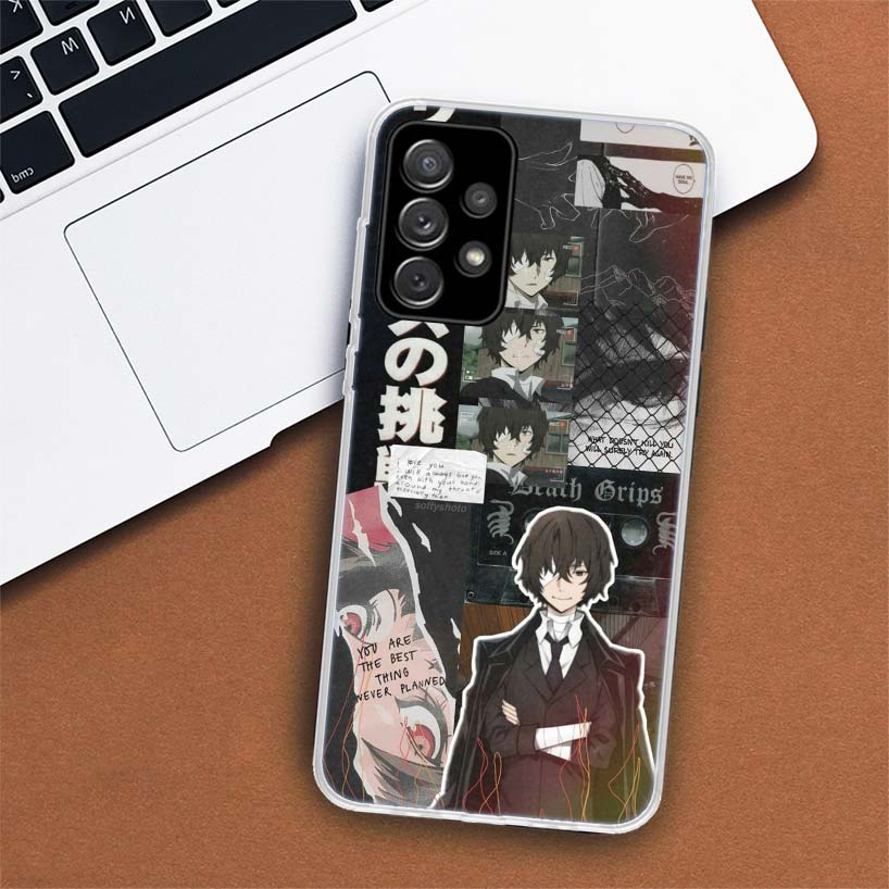 Bungo Stray Dogs Poster Anime Phone Case For Samsung Galaxy A51 A71 A50 A70 A40 A30 A20E A10 A41 A31 A21S A11 A01 A6 A8 + A7 A9