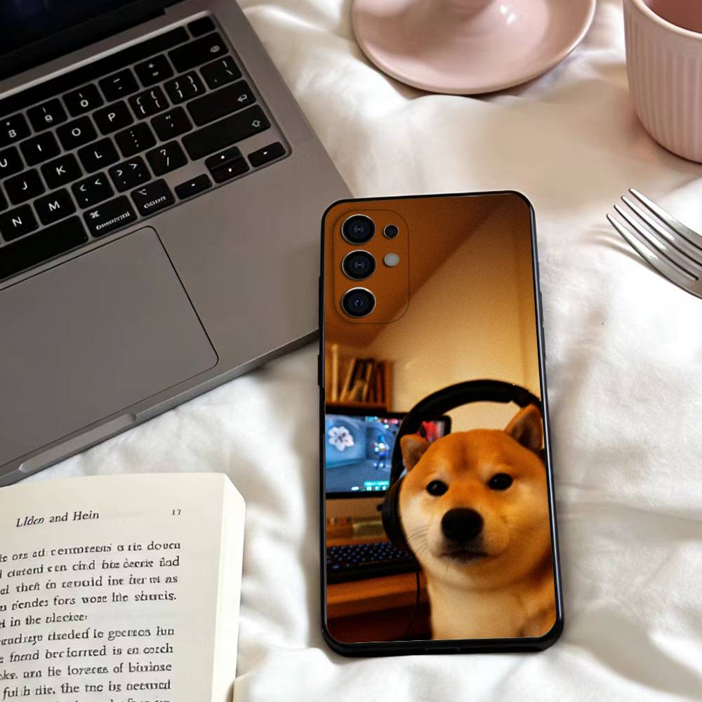 Чехол для телефона с рисунком 'пара любовь' для Samsung S25,24,23,22,30,21,10,9,Ultra,Plus,Lite,FE,4,5 G Мягкий Черный Чехол