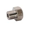 304 Stainless Steel Thread Adapter, Female M10x1.5 to Male M16x1.5, Metric Reducing Connector (0924)
