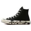 Chuck Taylor All Star 1970s Vintage Casual High Top Espadrilles Women's Black