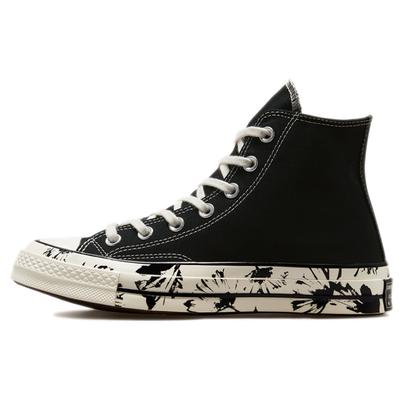 Chuck Taylor All Star 1970-е Винтажные Повседневные Высокие Эспадрильи Женские Черные