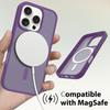 Coque de protection - BOOLING - pour iPhone 16 Pro Max - Violet foncé - Protection optimale - Recharge sans fil