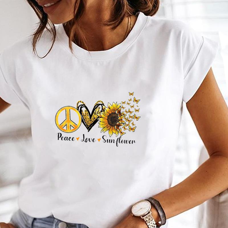 (Азиатский размер) Футболка, верхняя одежда, милый стиль, 90-е годы, милая стильная повседневная модная футболка с коротким рукавом, женская футболка с принтом, женская футболка с графикой