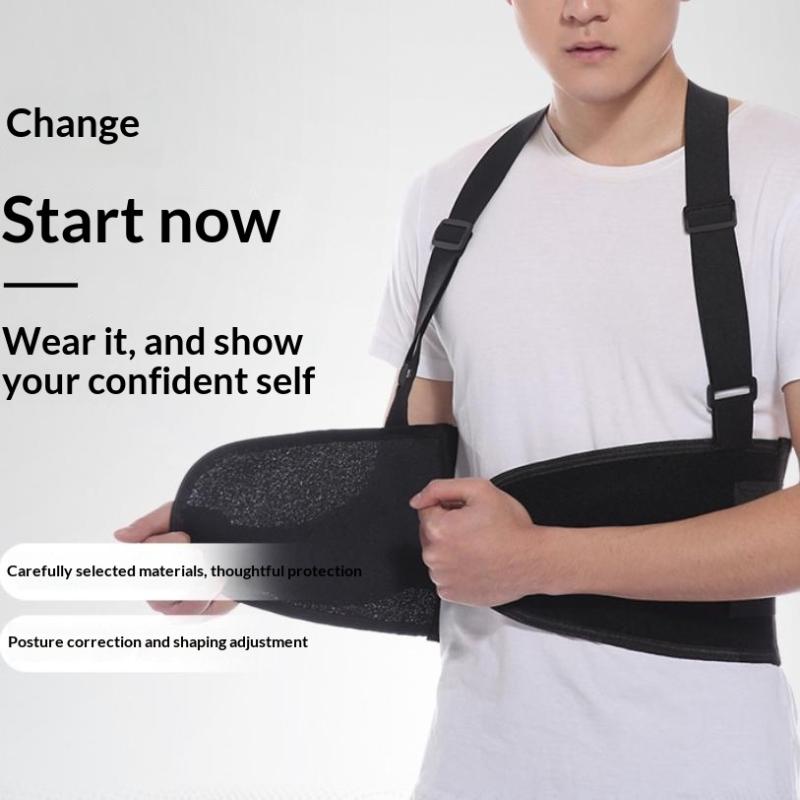 Adjustable Work Back Brace for Men Women Provides Lower Back Pain Relief on the Job