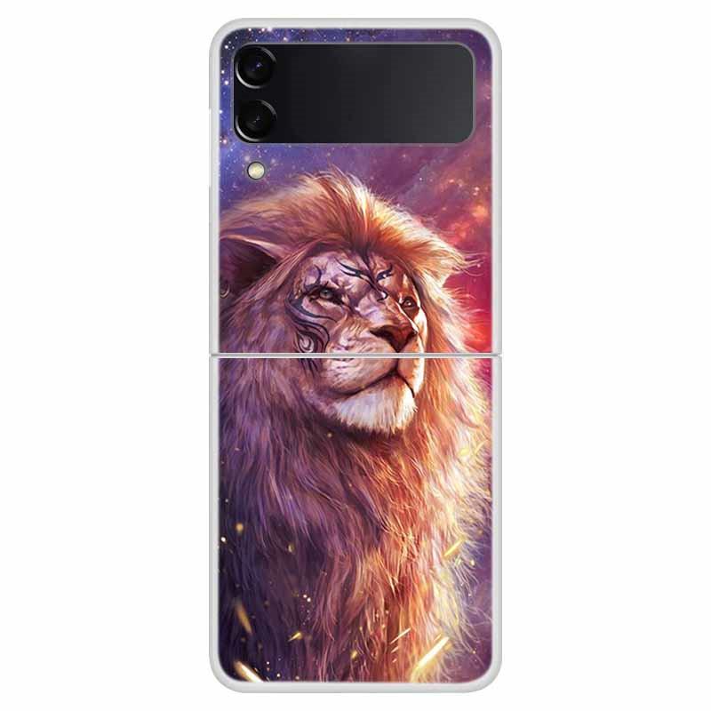 For Samsung Z Flip 3 4 Case Clear Transparent Hard PC Phone Back Cover For Samsung Galaxy Z Flip 4 Cases ZFlip 3 Flip3 Shells