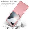 Простой противоударный чехол для телефона Samsung Galaxy Z Flip7 FE Flip6 Flip 6 7 5G Flip5 Flip4 Flip3 Flip 4 3 5 Чехол с защитой от отпечатков пальцев