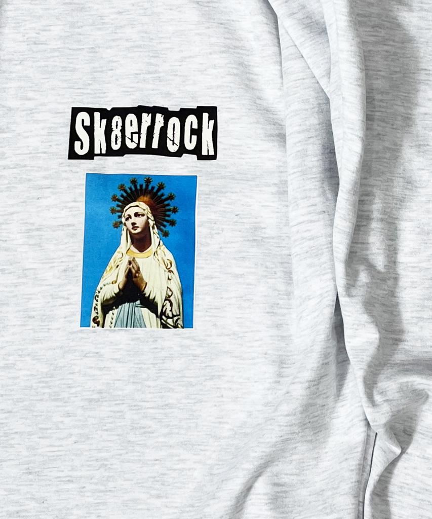 SK8ER ROCK Старое Фото Свитшот Широкие Брюки ((Белый меланж))