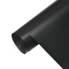 Matte Black Vinyl Film Car Wrapping Sheet Roll PET Film Bubble Free Automobiles DIY Roof Decal Sticker Car Decor Accessories