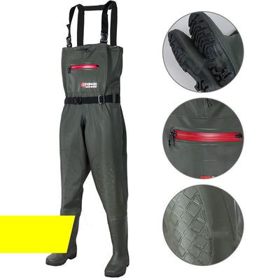 Рыболовные штаны-болотные комбинезоны с ботинками, комплект для взрослых мужчин и женщин, водонепроницаемые брюки для пересадки риса
