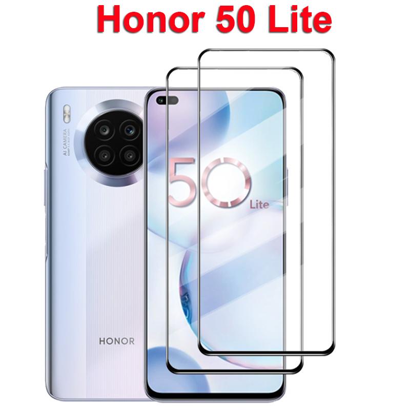 1 2 3 5 шт. полное покрытие закаленное стекло для HUAWEI Honor 50 Lite Защитная пленка для экрана HD Защитная пленка Honor 50Lite
