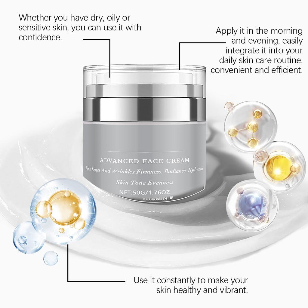 Whitening Cream Reduces Spots, Lightens Spots, Moisturizes, Locks In Moisture, Keeps Skin Hydrated For A Long Time.