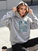 Unisex  2026 Trend Beach Coconut Trees Printed Hoodies Womens Casual Pocket Pullover Basics Jogging Warm Sweatshirt Winter Loose Clothes
