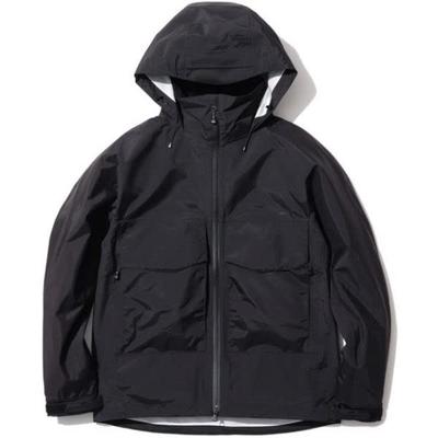 Peak x Коллаборационный товар Snow Peak 2022 Куртка для рыбалки Shell Куртка для рыбалки Первый слой ЧЕРНАЯ Кемпинг на открытом воздухе ЧЕРНАЯ M [Snow TONEDTROUT] Весна/Лето