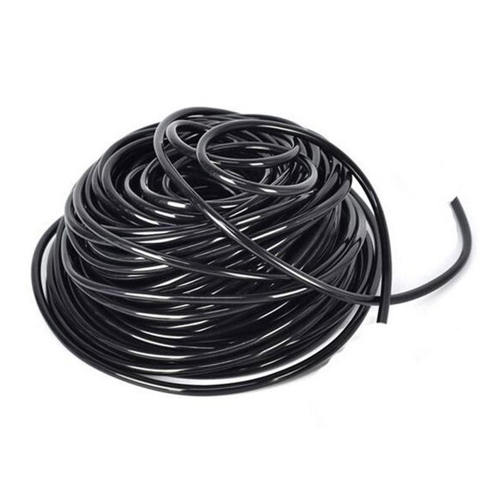 Drip Irrigation Tubing Black Distribution Line Water Hose Garden Watering Tube  for DIY Garden Irrigation System