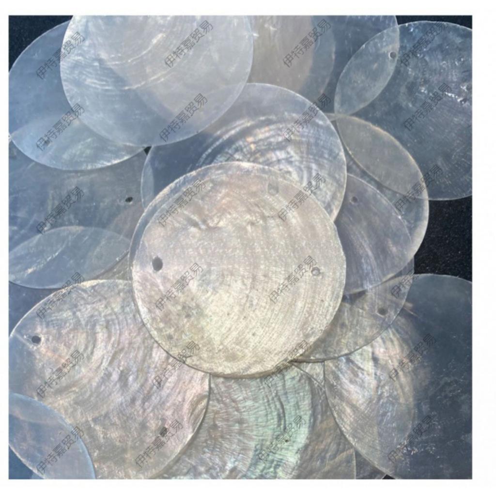 Natural , Wind Chimes, Mother-of-pearl Decorative Pieces, DIY Lampshades, Mirrors, Wedding Decorations, Round Discs, Painting