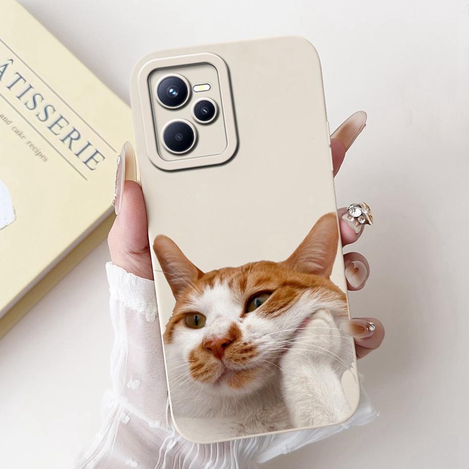 Защитный чехол для объектива для Realme C35, модный узор, мягкая силиконовая задняя крышка для RealmeC35 C 35 4G RMX3511, чехлы для телефона