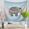 Ретро картина слона подвесная ткань украшение на стену дома гобелен офис гостиная гобелен