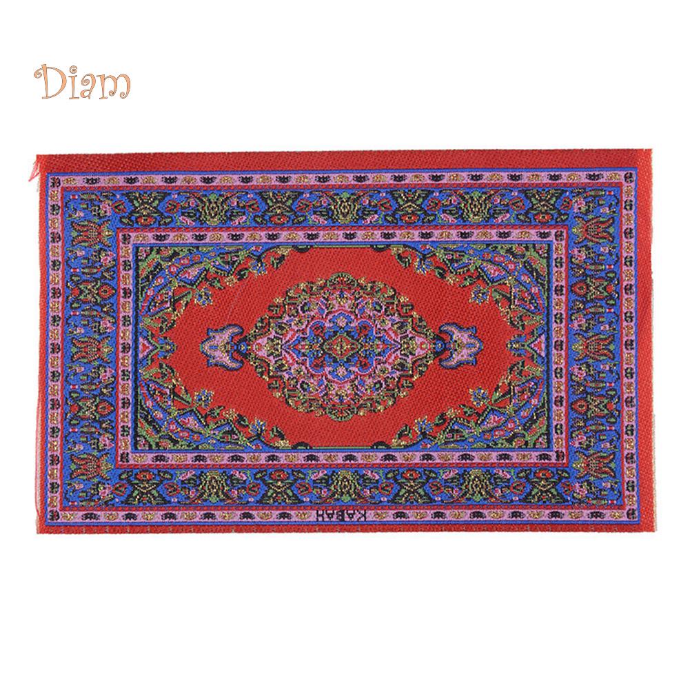 Миниатюрный ковёр в восточном стиле для кукольного домика