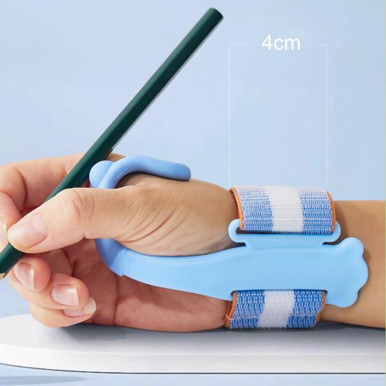 Ручка-корректор для детей Эргономичный дизайн Снижает усталость Регулируемый ремешок для запястья с защитой от зацепления Тренажер для осанки при письме