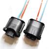 NHAUTP 1 Pair Original H11 Socket Connector Adapter For BMW E39 E46 E90 E60 E36 E34 E53 E30 F10 F20 F30 Fog Lamp Base