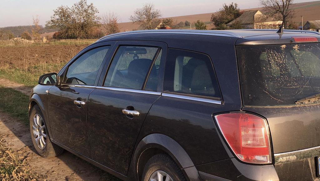 Наружняя окантовка стекол (нерж) Sedan, OmsaLine - Итальянская нержавейка для Opel Astra H 2004-2013 гг