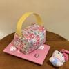 New high-value portable cosmetic bag travel portable toilet bag cute cat wash storage bag