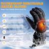 Heated Heated Gloves 4000mAh Electric Ski Gloves  for Cycling Hiking Camping