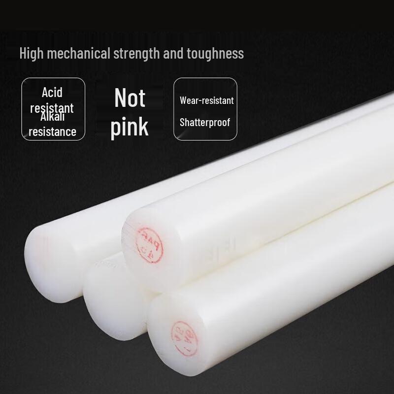 Laboratory Grade PA6 White Nylon Rod