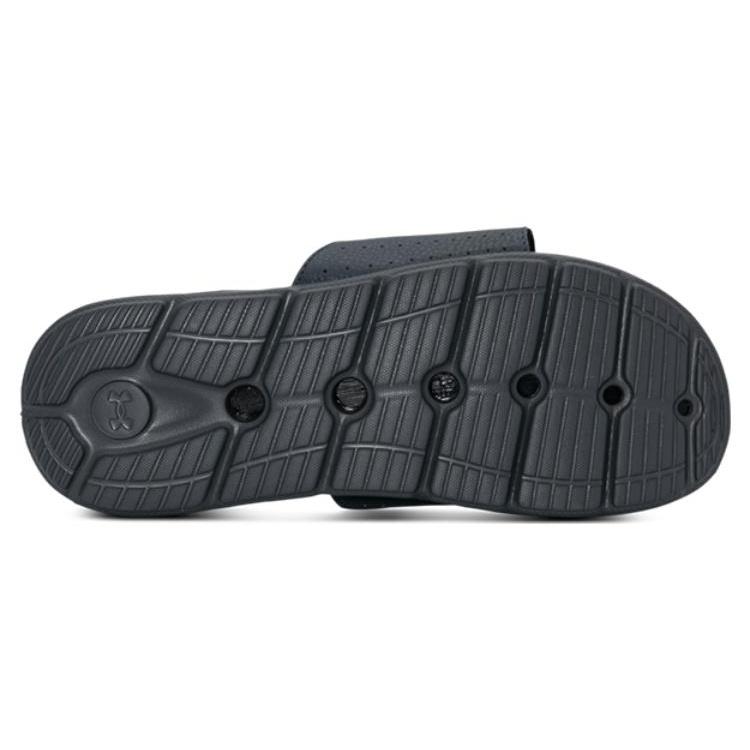 Under Armour Ignite 7 Graphic Strap Slide 'Pitch Grey Black' Men's 3026025-100