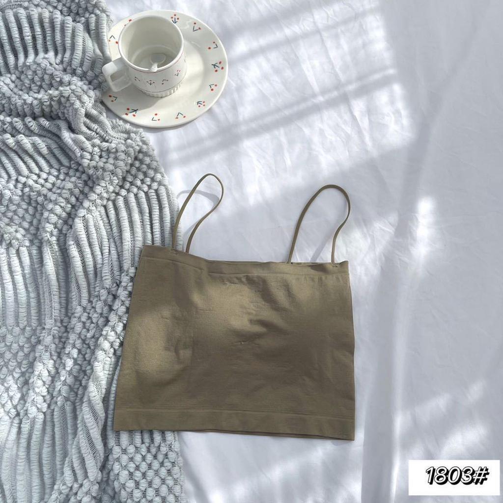 Бесшовный женский топ-труба, майка с фиксированной грудной чашкой для ношения как внутри, так и снаружи.