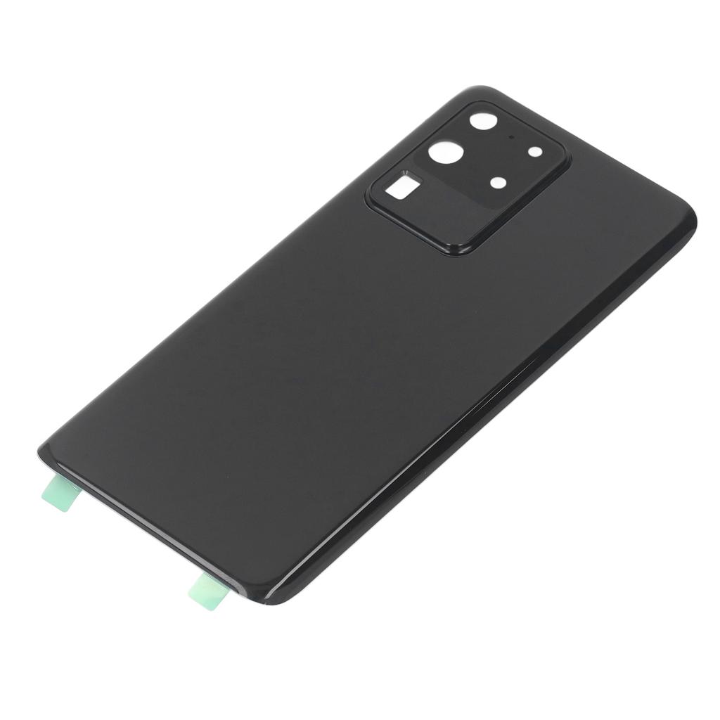 Задняя стеклянная крышка, корпус, дверь, замена для Galaxy S20 Ultra 5G с предустановленной лентой для линзы камеры, стилус, телефон