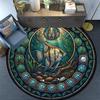 Snail Life Cycle Art Round Area Rug Under Office Chairs Bedroom Living Room Home Decor