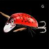 3.8CM/4.1G Fishing Tackle Wobblers Treble Hook Fishing Lures Swim Wobbler Bait Spoon Spinner