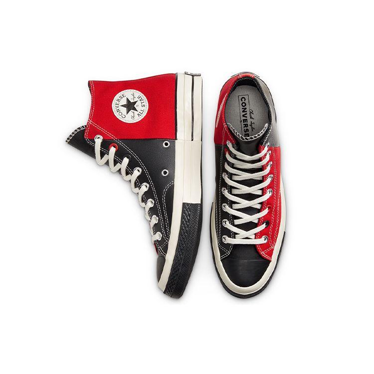 Converse Chuck 70 Restructured Low 'Черный Белый Красный' 168624C