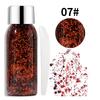 Colorful body glitter, facial and body lip glitter, eyeshadow, colorful iridescent, dance, Christmas