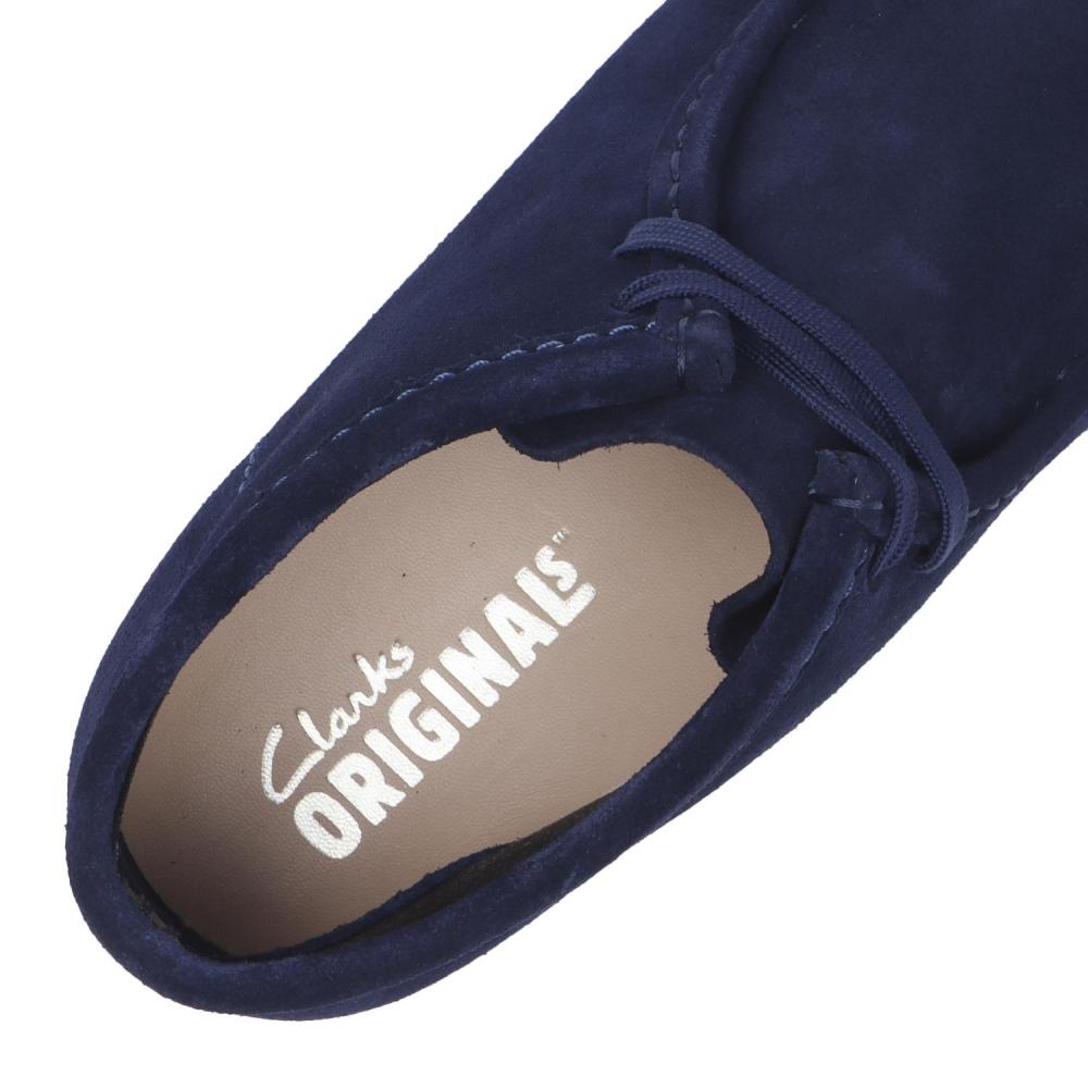 Ботинки Clarks Wallabee 26178218 Чернильный Замш